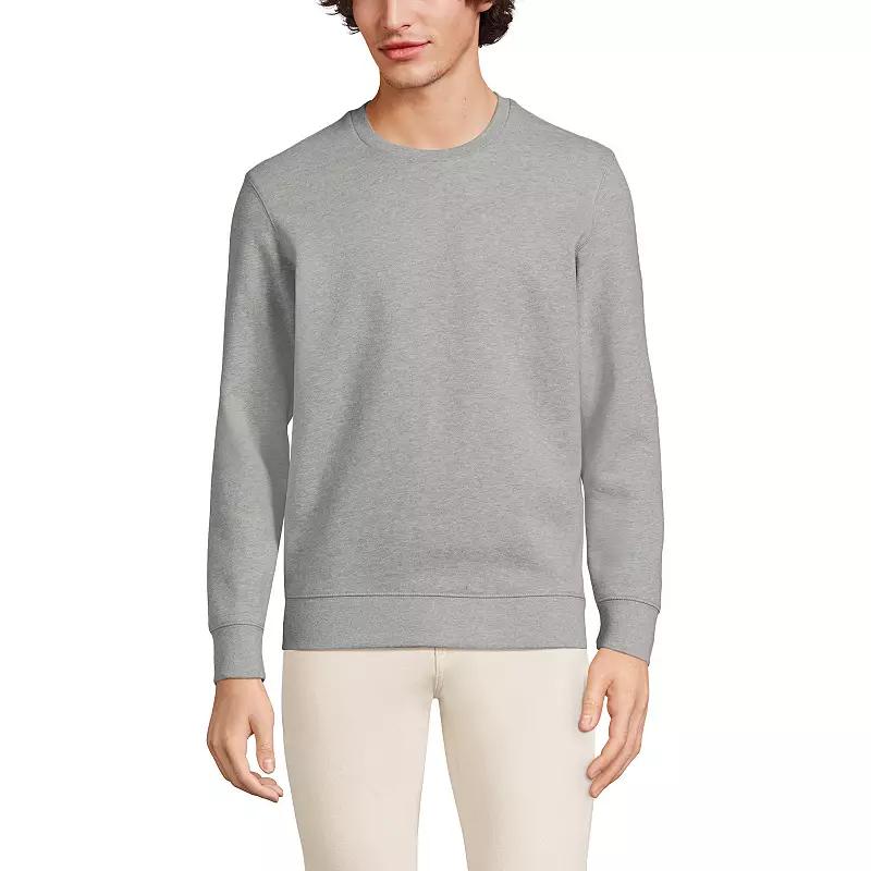 Big & Tall Lands' End Long Sleeve Serious Sweats Crewneck Sweatshirt, Men's,  Product Image