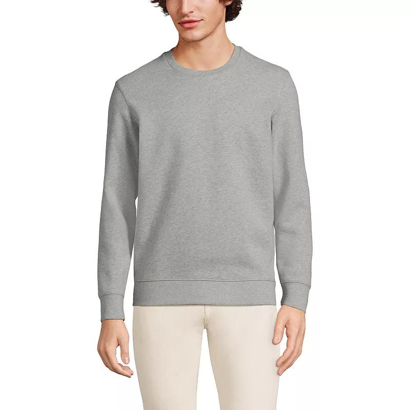Big & Tall Lands' End Long Sleeve Serious Sweats Crewneck Sweatshirt, Men's,  Product Image
