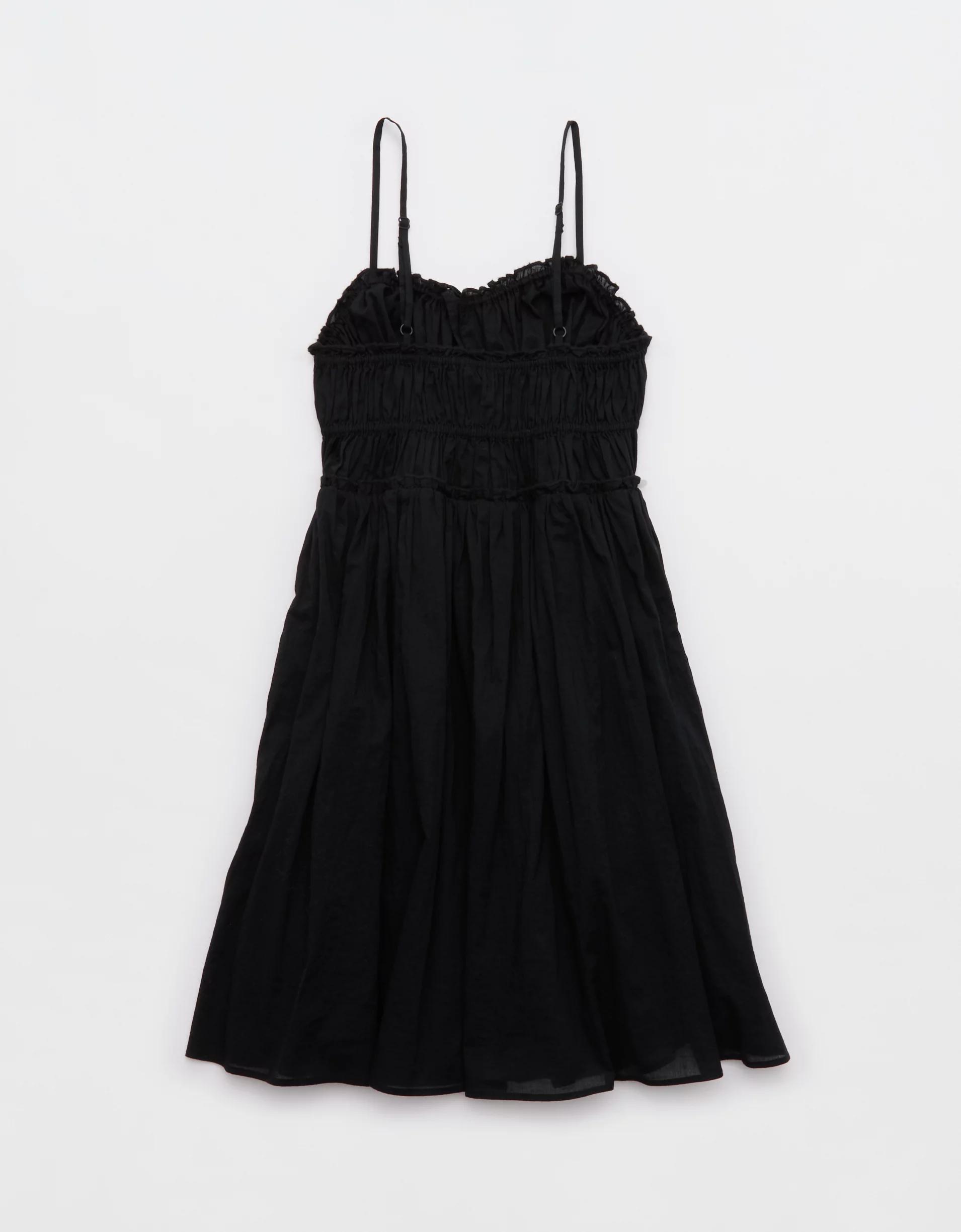 Aerie Tie Front Mini Dress Product Image