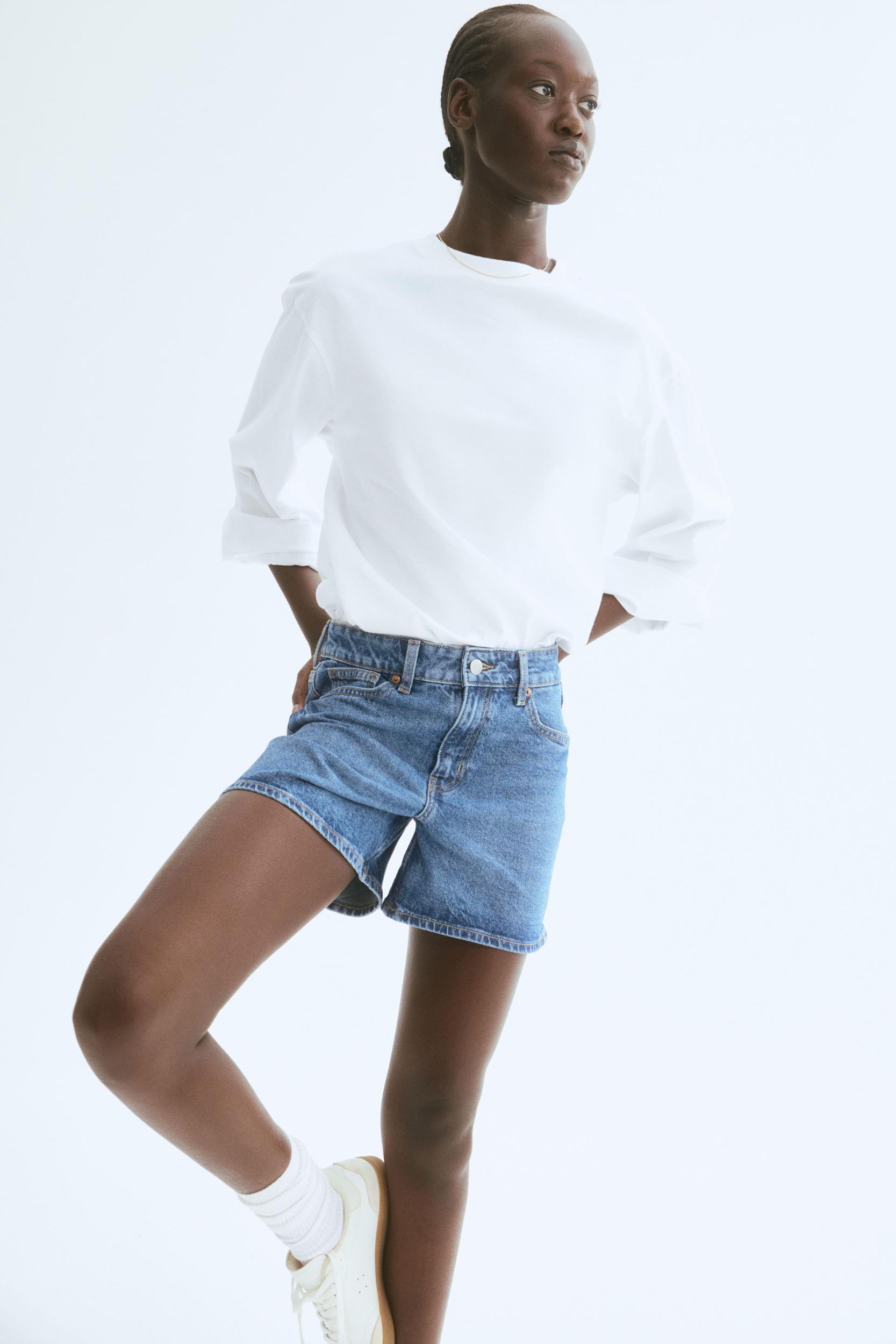 Denim Shorts Product Image