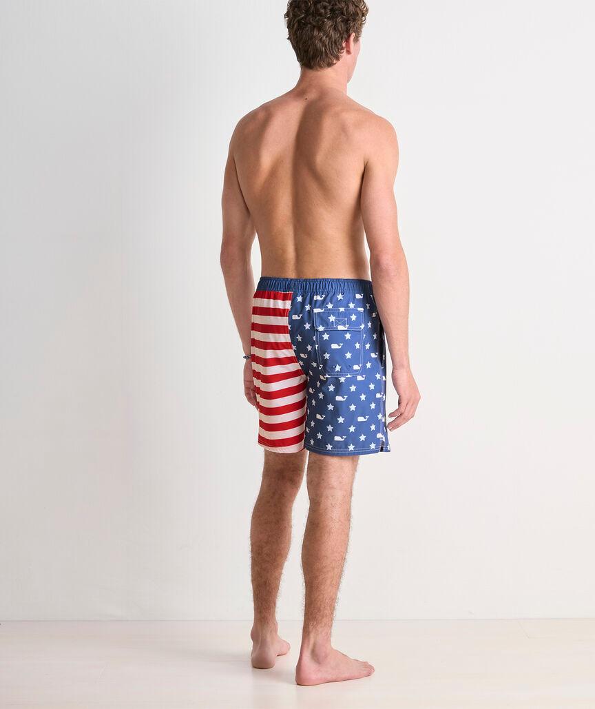 7 Inch Printed Chappy Swim Trunks Product Image