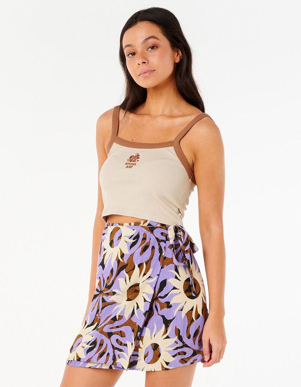 RIP CURL Cala Nights Womens Baby Tank Top - NATURAL Product Image