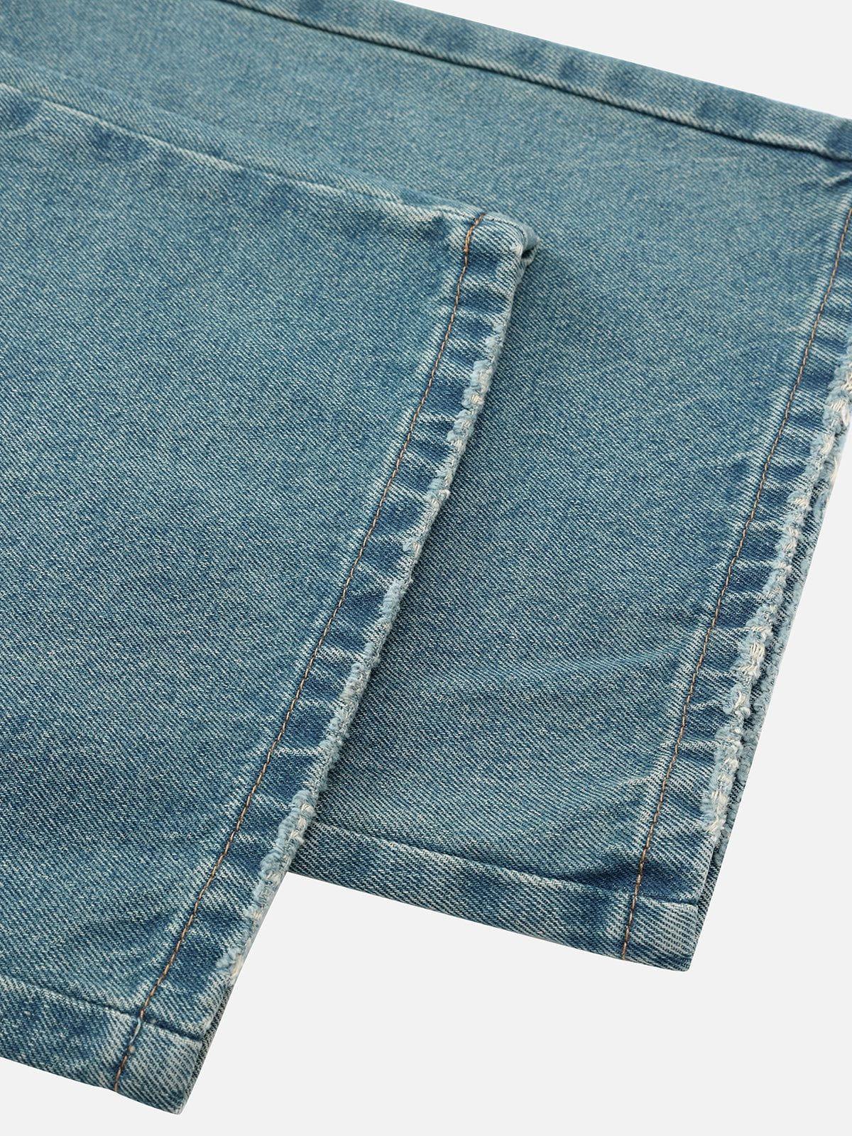 Aelfric Eden Wrinkle Distressed Baggy Jeans Product Image