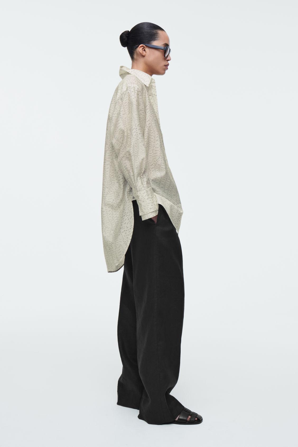 PRINTED FLUID SHIRT Product Image