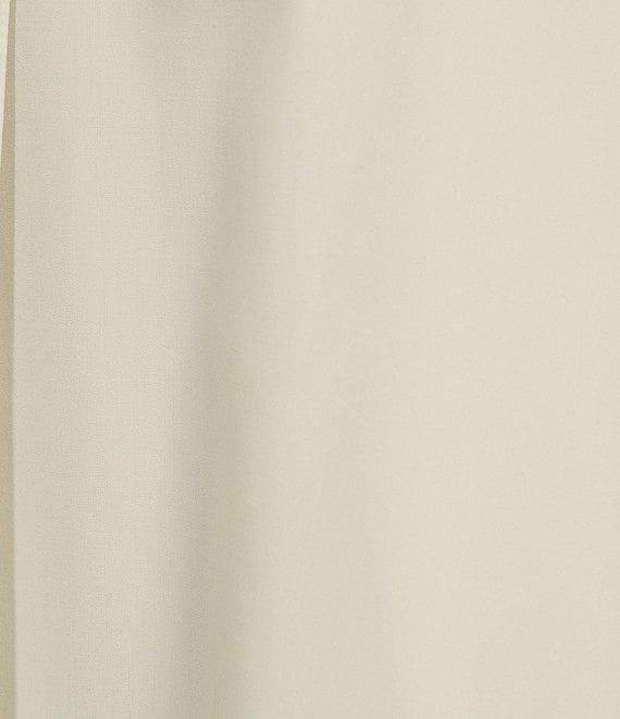 BOSS By Hugo Boss Broderie Anglaise Point Collar Elbow Sleeve Shirt Dress Product Image