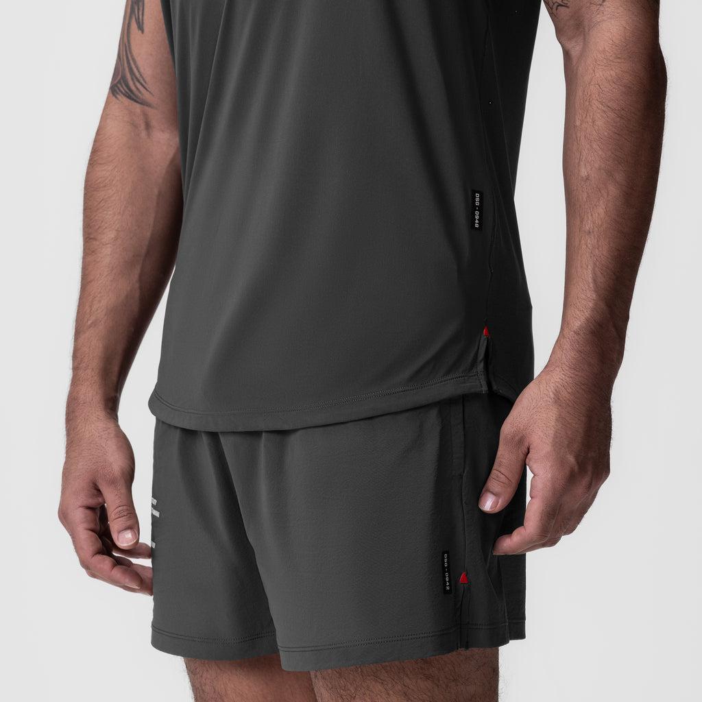 0660. AeroSilver® Established Tee - Space Grey Male Product Image