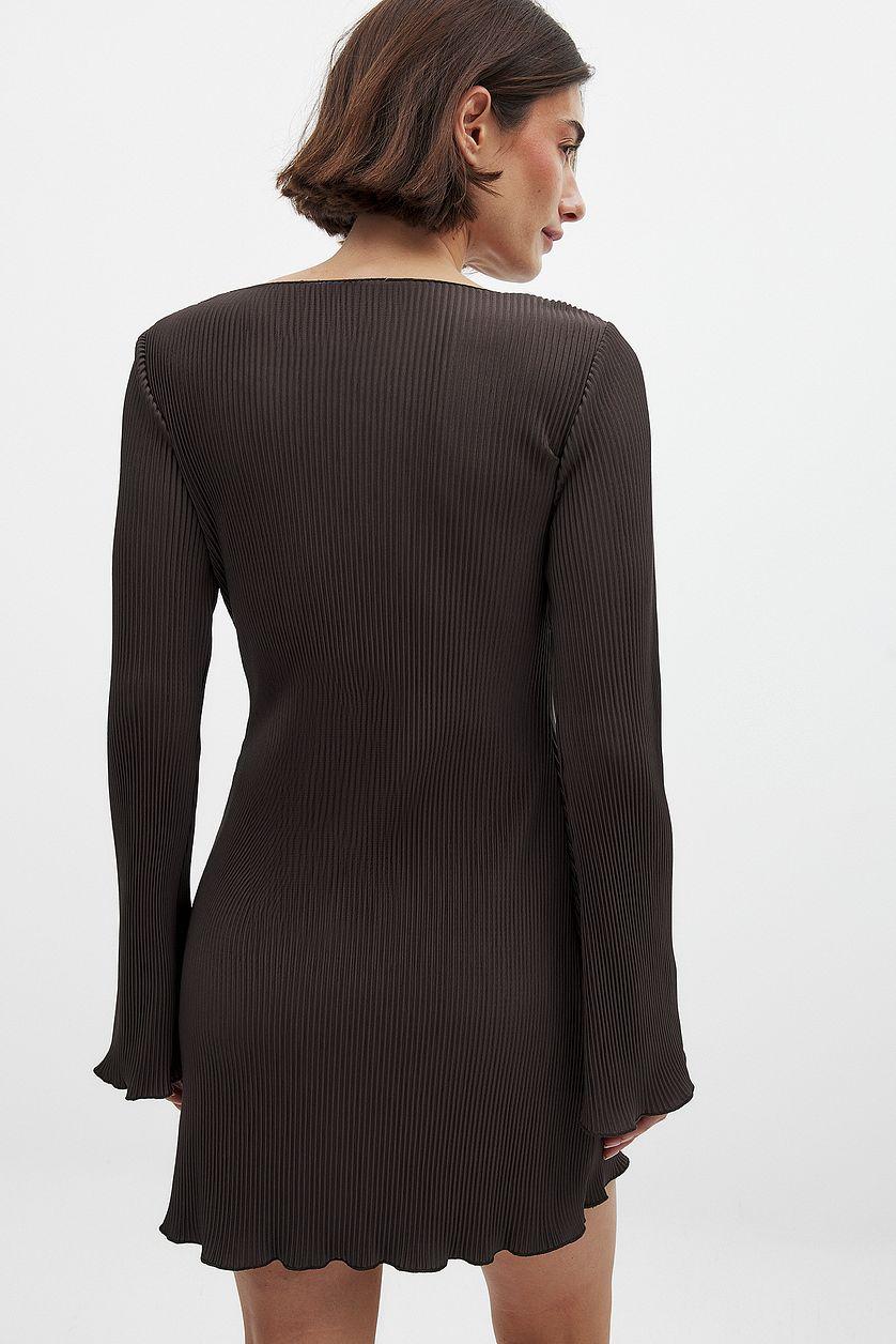 Pleated Mini Dress Product Image