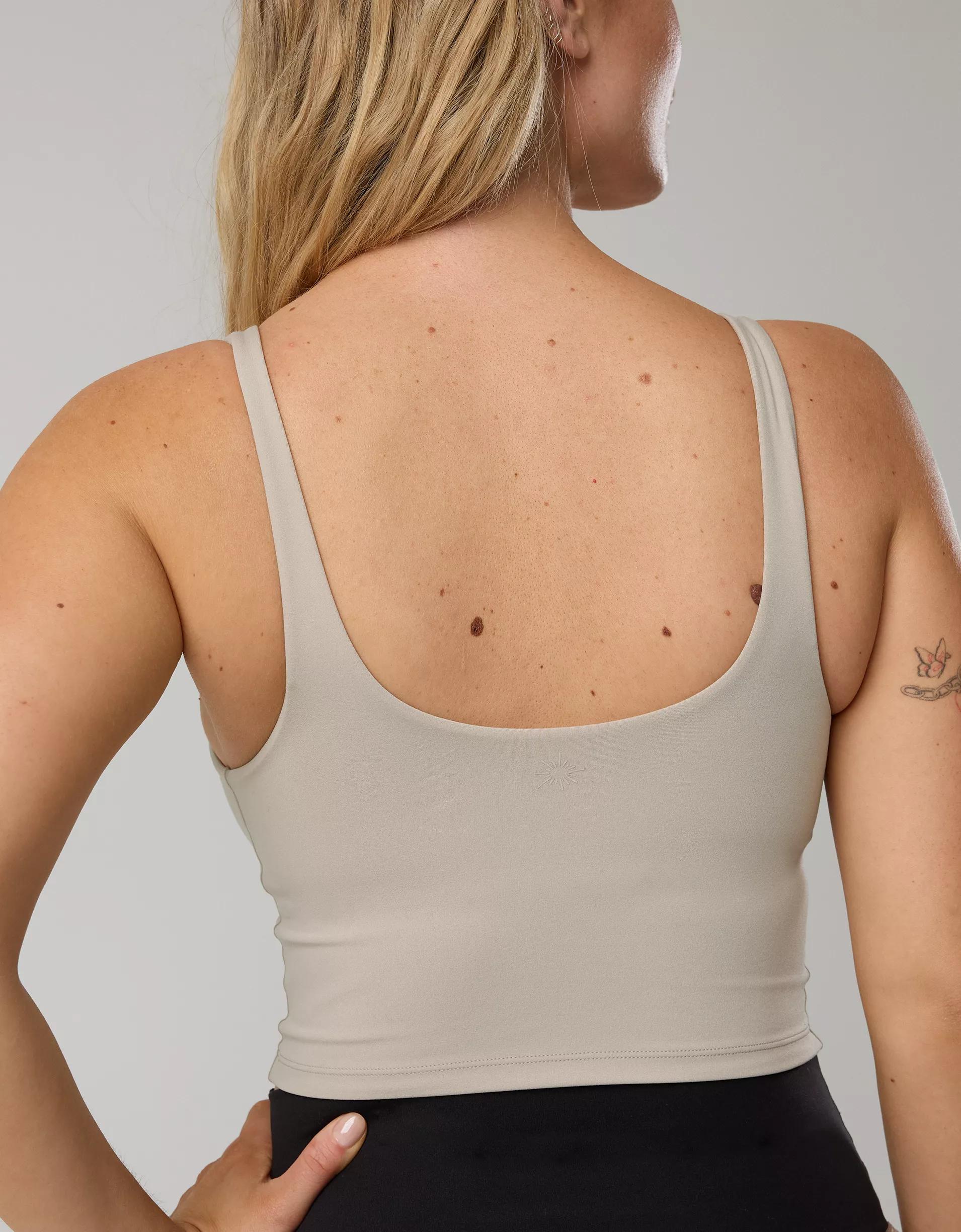 OFFLINE By Aerie Real Me Low Key Longline Sports Bra Product Image