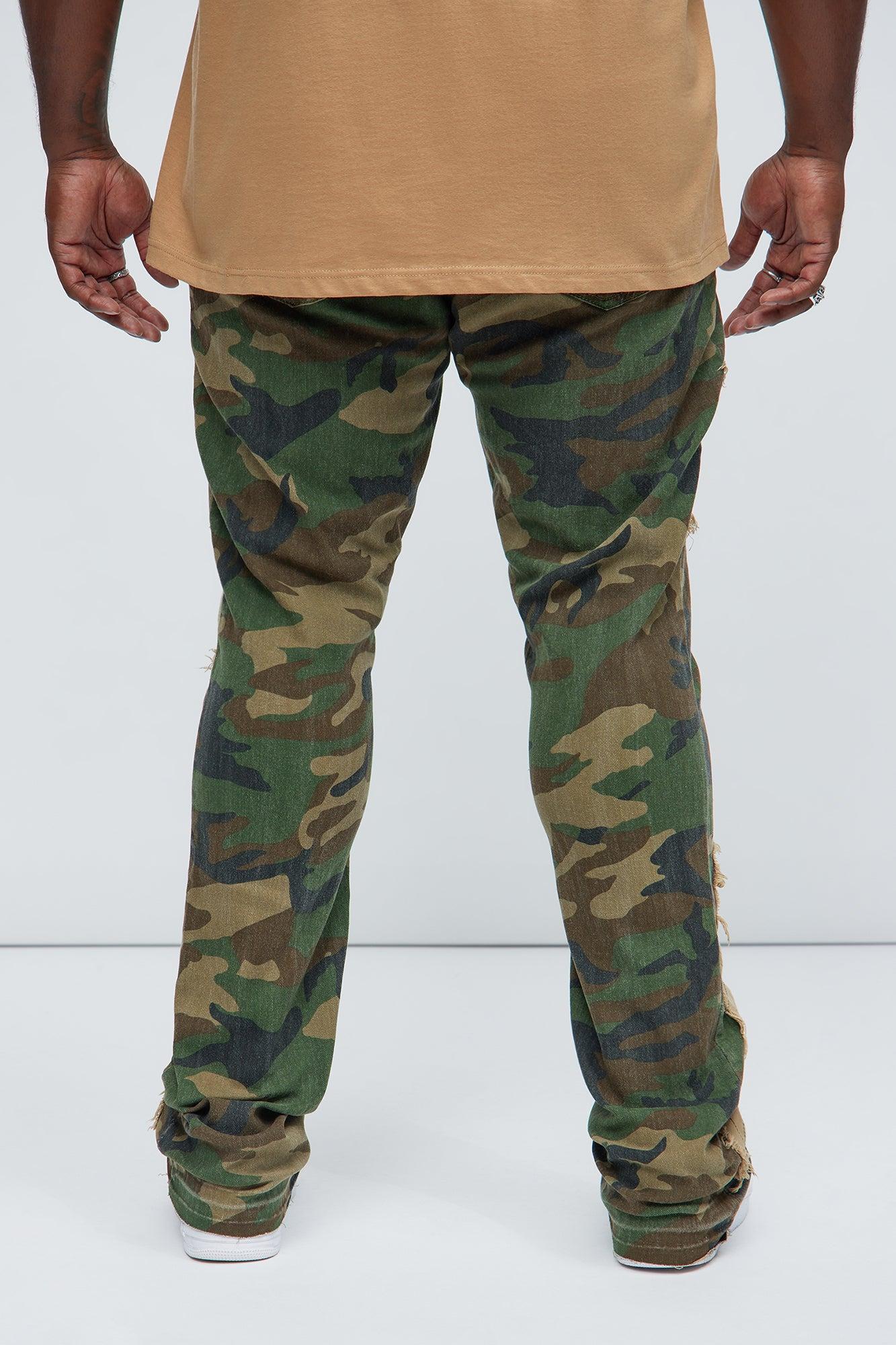 Got Something For You Skinny Flare Pants - Camouflage Product Image