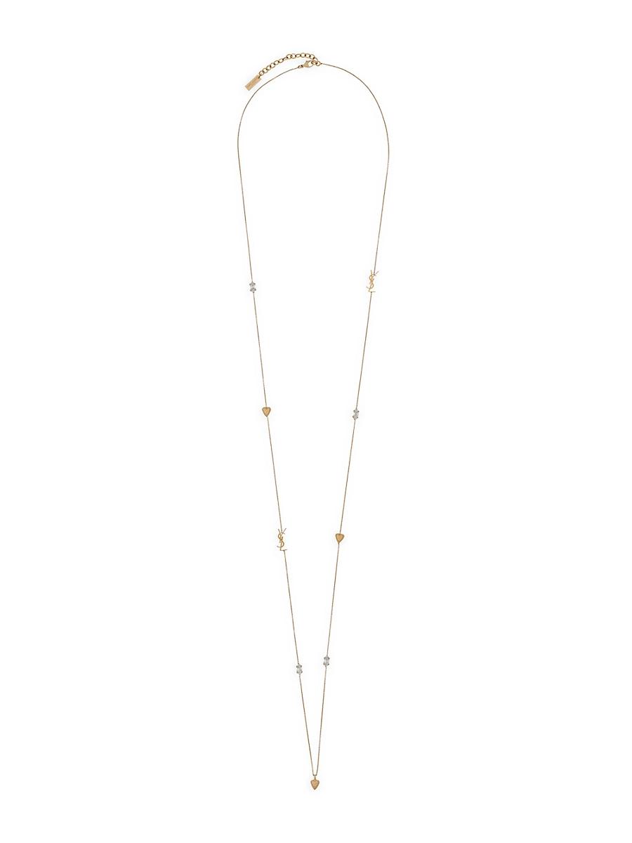 Womens Goldtone Long Necklace Product Image