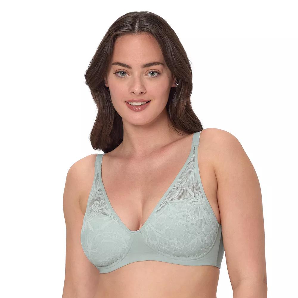 Bali Breathe Cotton Modal Wireless T-Shirt Bra DF7594, Women's, Size: XXXL, Glassblown Product Image