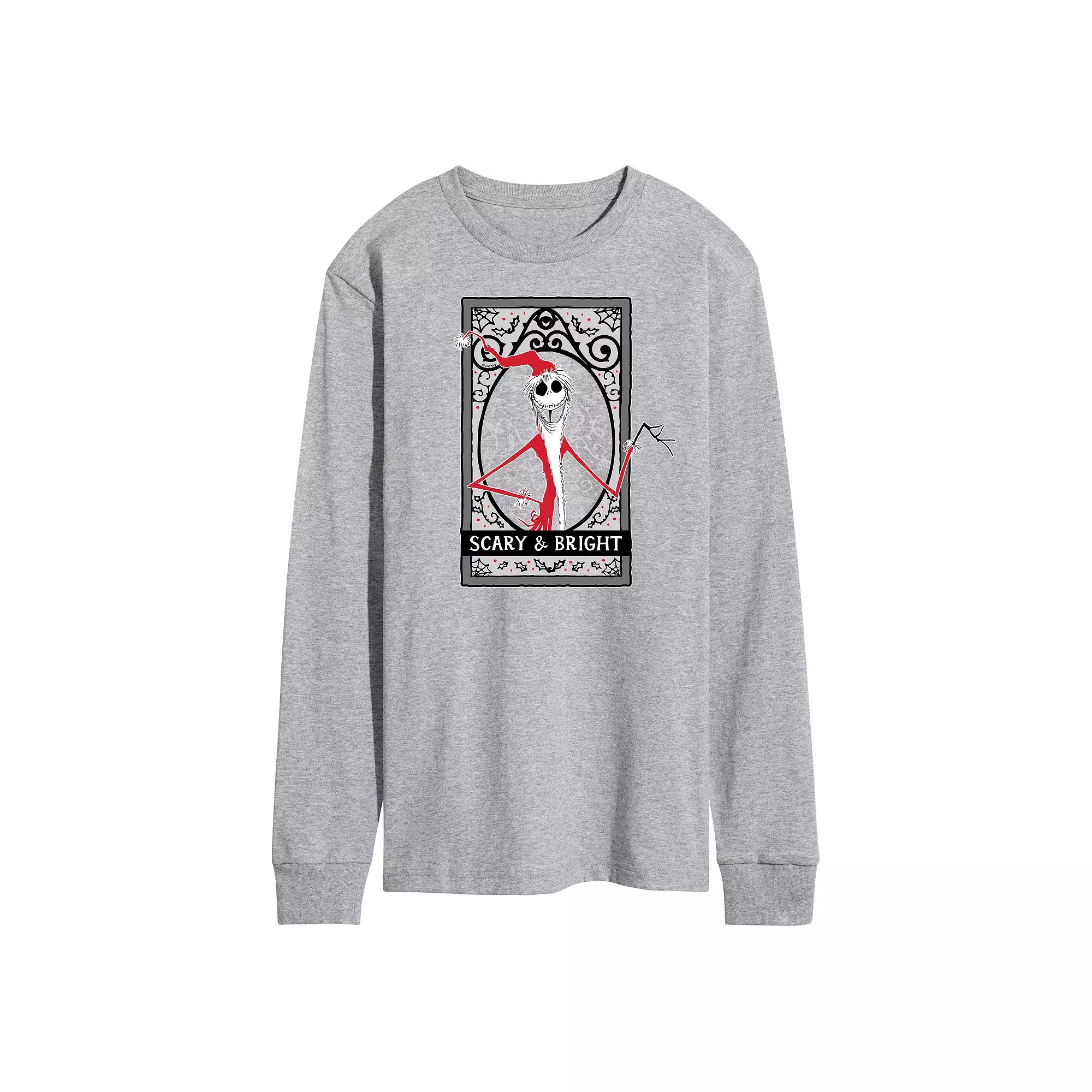 Disney's The Nightmare Before Christmas Scary And Bright Tee, Men's,  Product Image