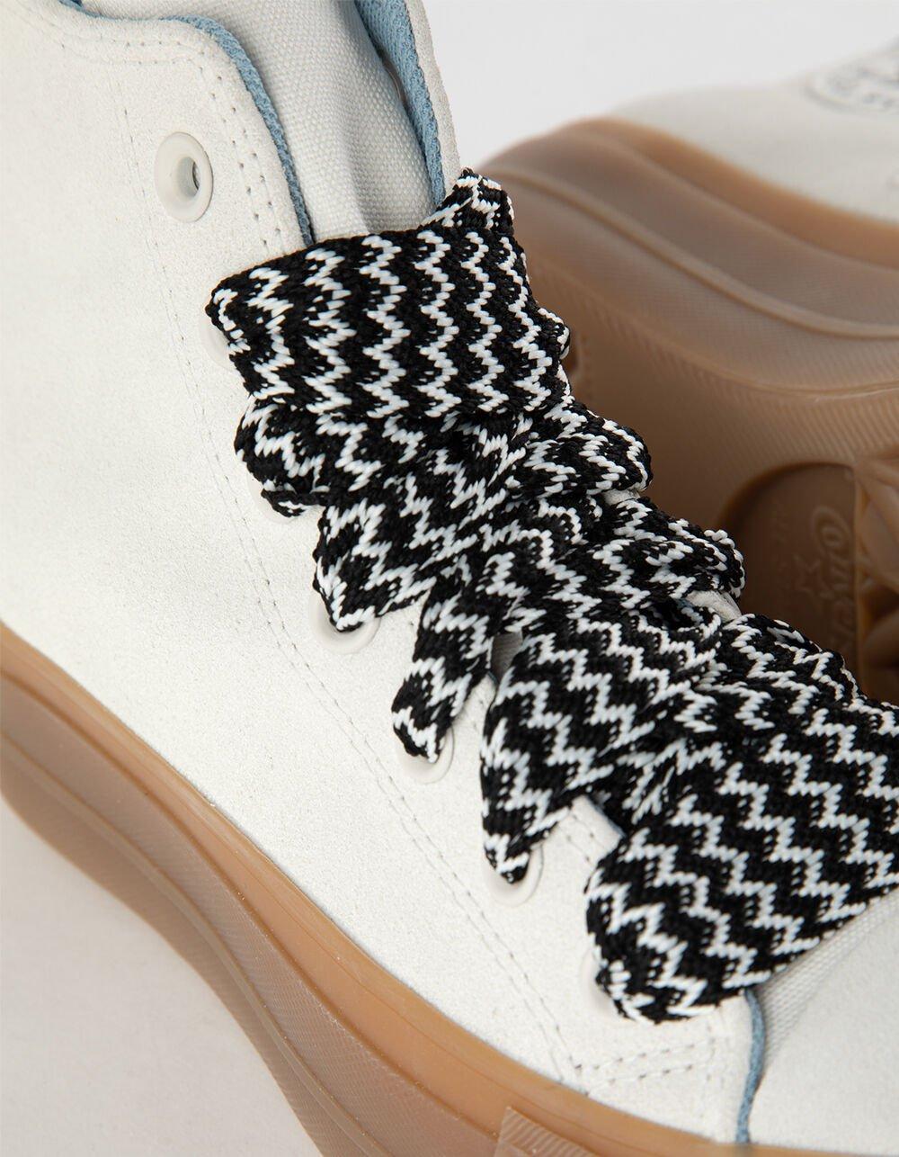 CONVERSE Chuck Taylor All Star Lift Platform Suede Womens High Top Shoes - LILAC Product Image