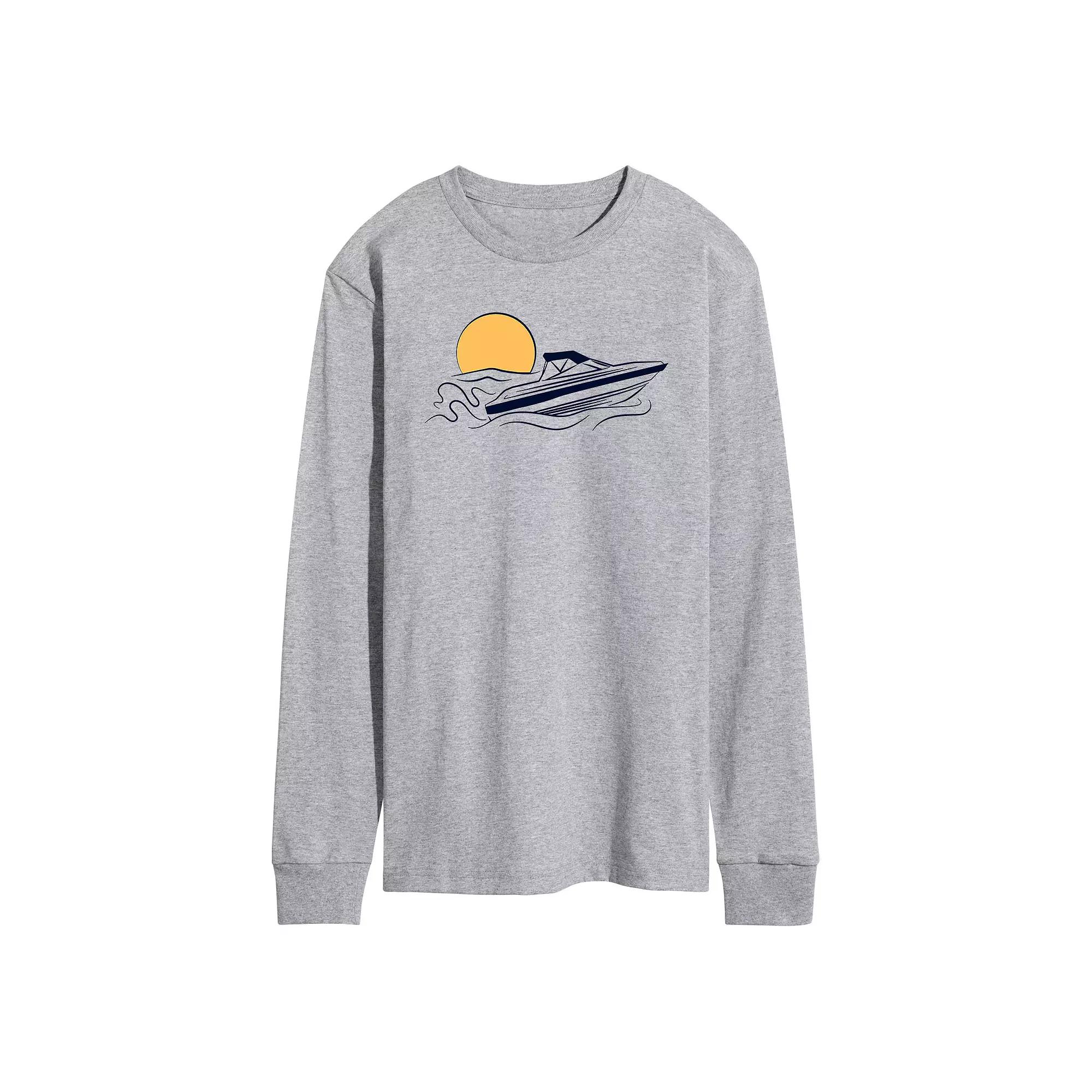 Men's Speed Boat Long Sleeve Tee,  Product Image
