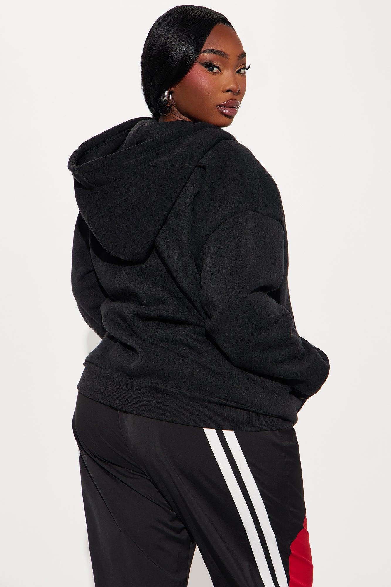 East Coast NY Front Zip Hoodie - Black Product Image