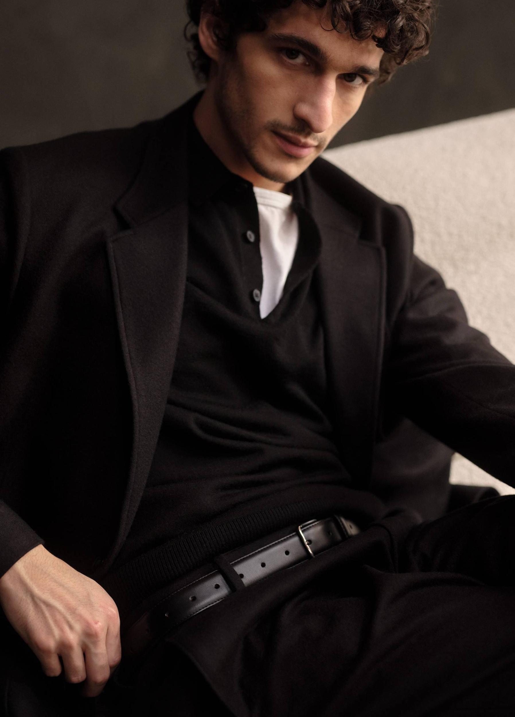 Italian Wool-Blend Blazer Product Image