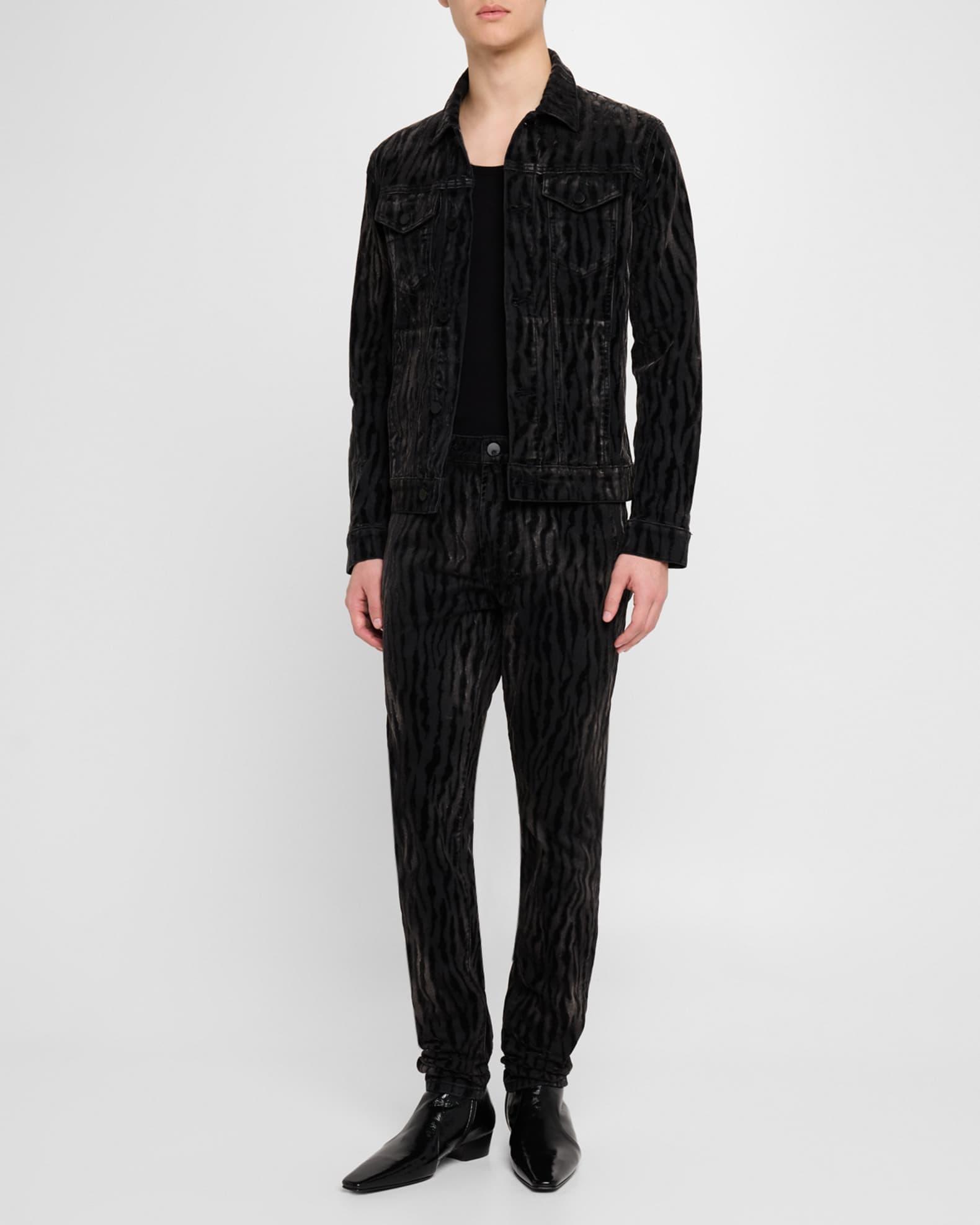 Men's Greyson Tiger Skinny Jeans Product Image