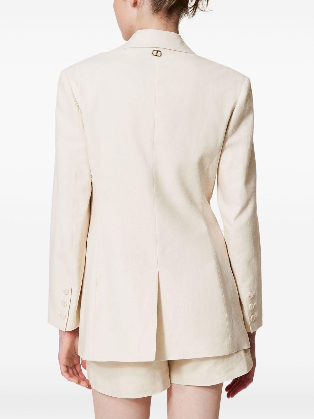 embroidered blazer Product Image