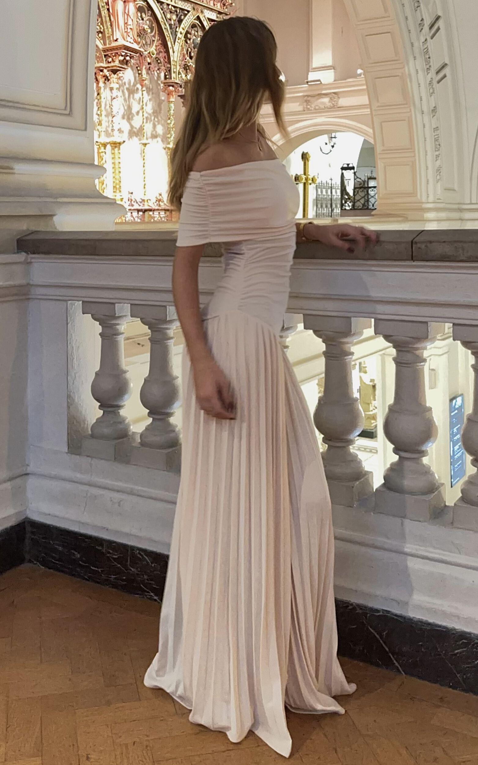 Lioness - Field Of Dreams Maxi Dress in Oatmeal Product Image