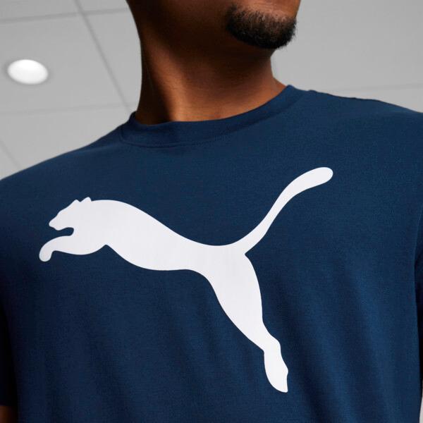 PUMA Essentials Big Cat Men's T-Shirt in Dark Blue Product Image