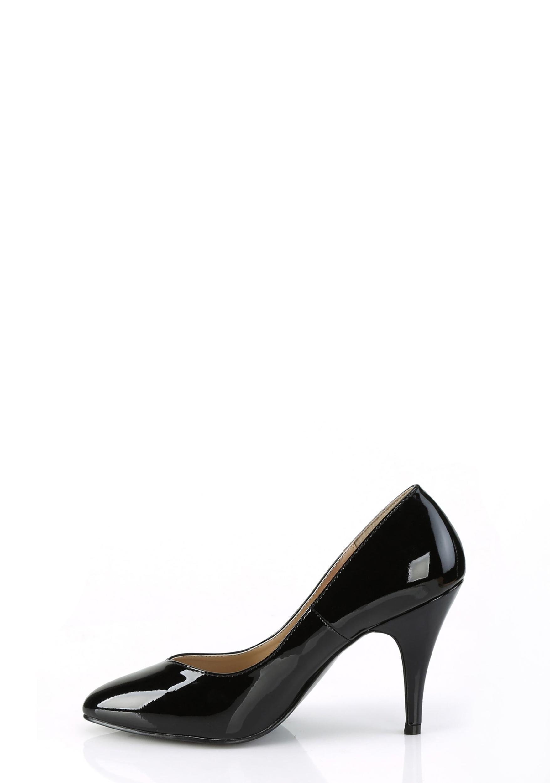 Pleaser Dream-420 Pointed Toe Heels Patent - Black Product Image