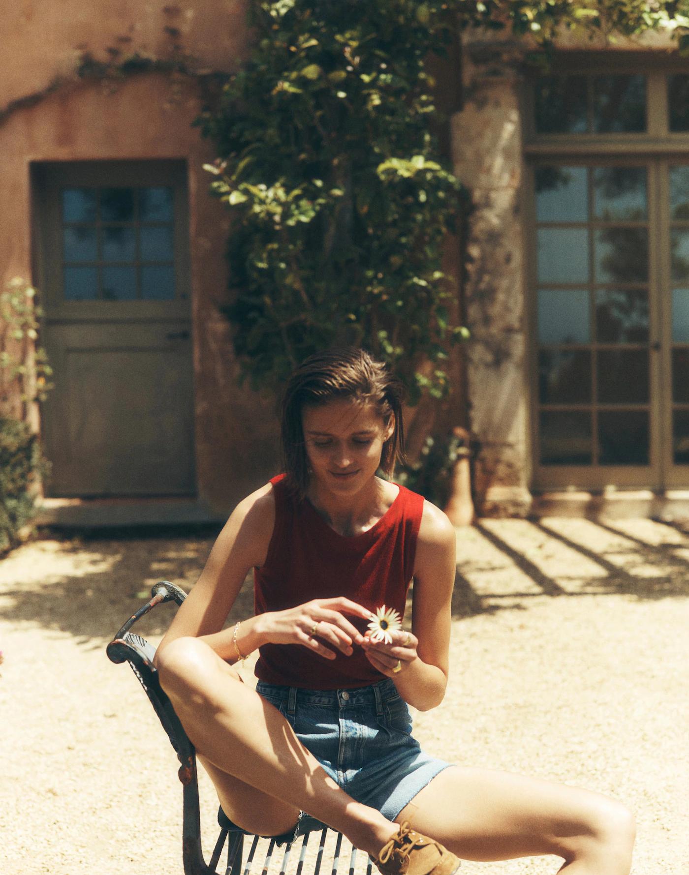 Boatneck Sleeveless Sweater Product Image