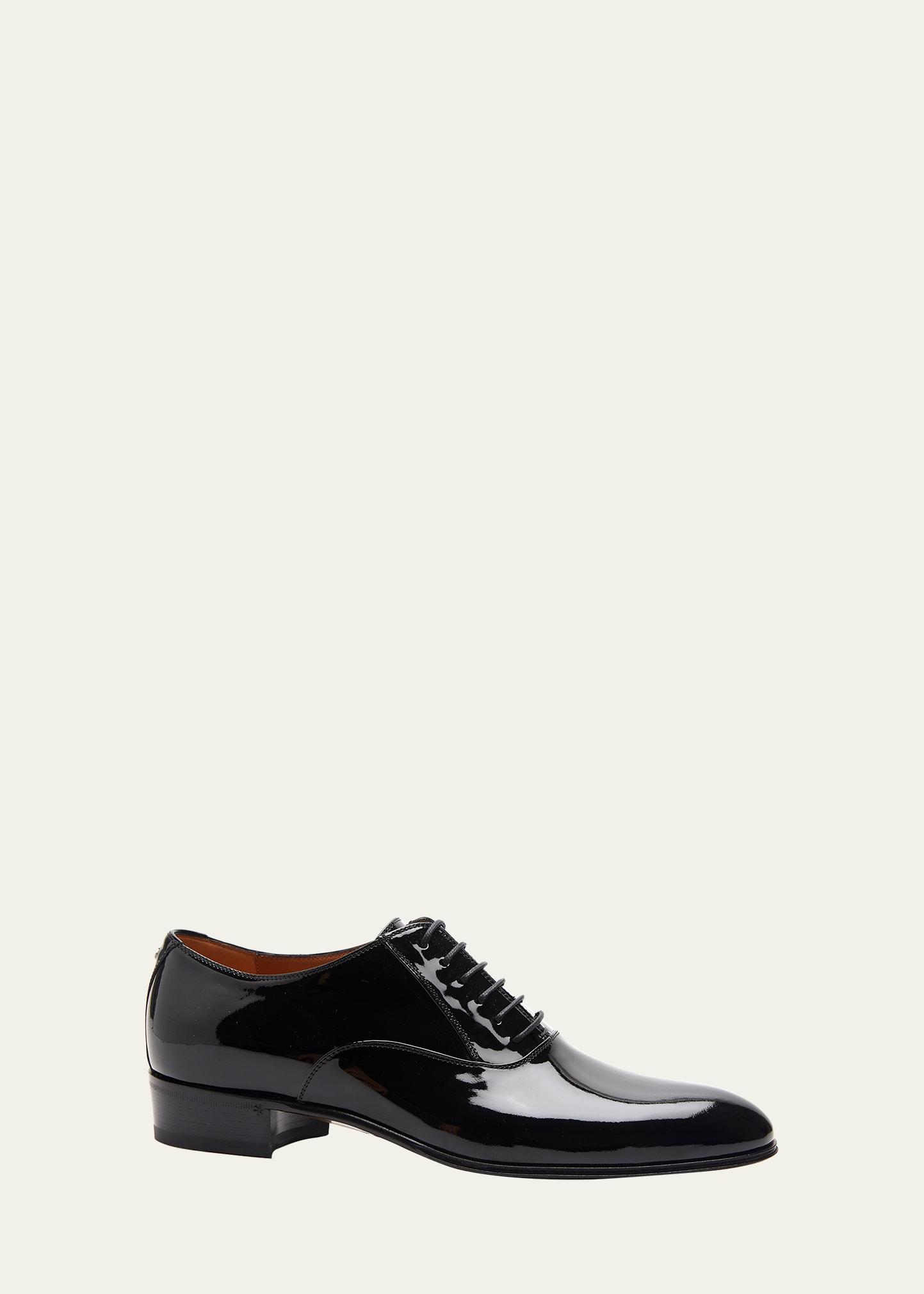 Mens Worsh Patent Leather Oxfords Product Image