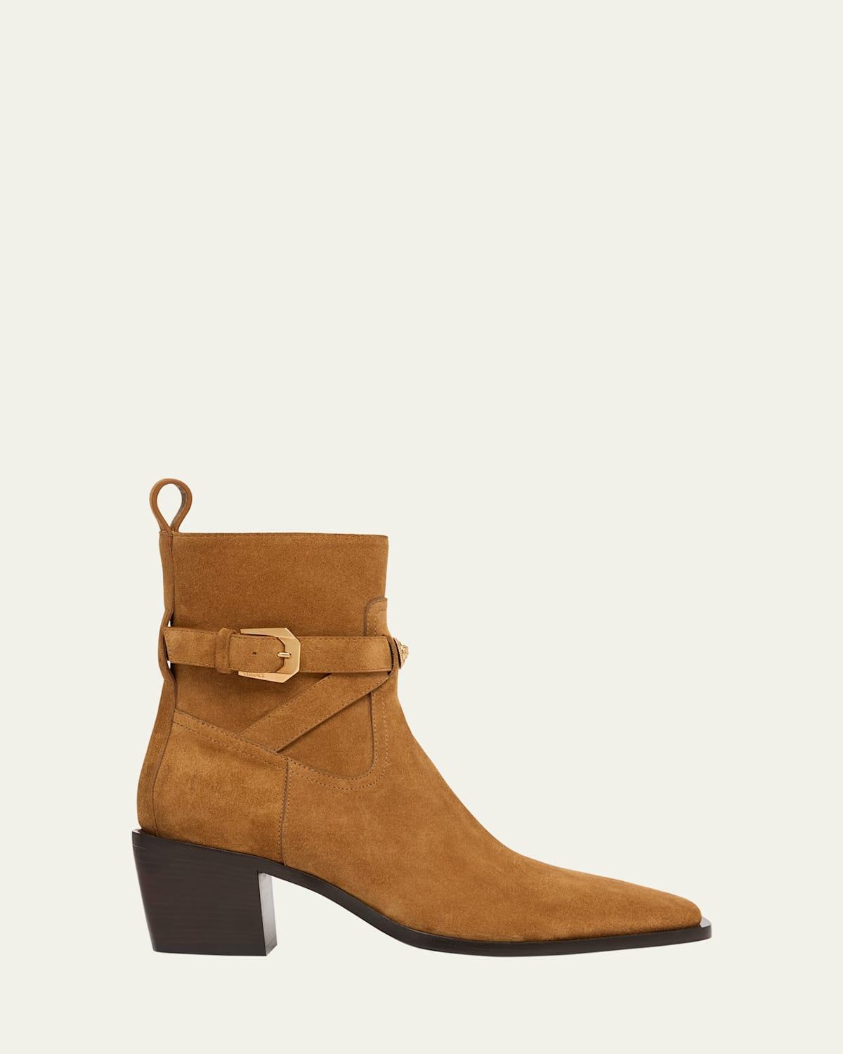 Men's Medusa Suede Booties Product Image