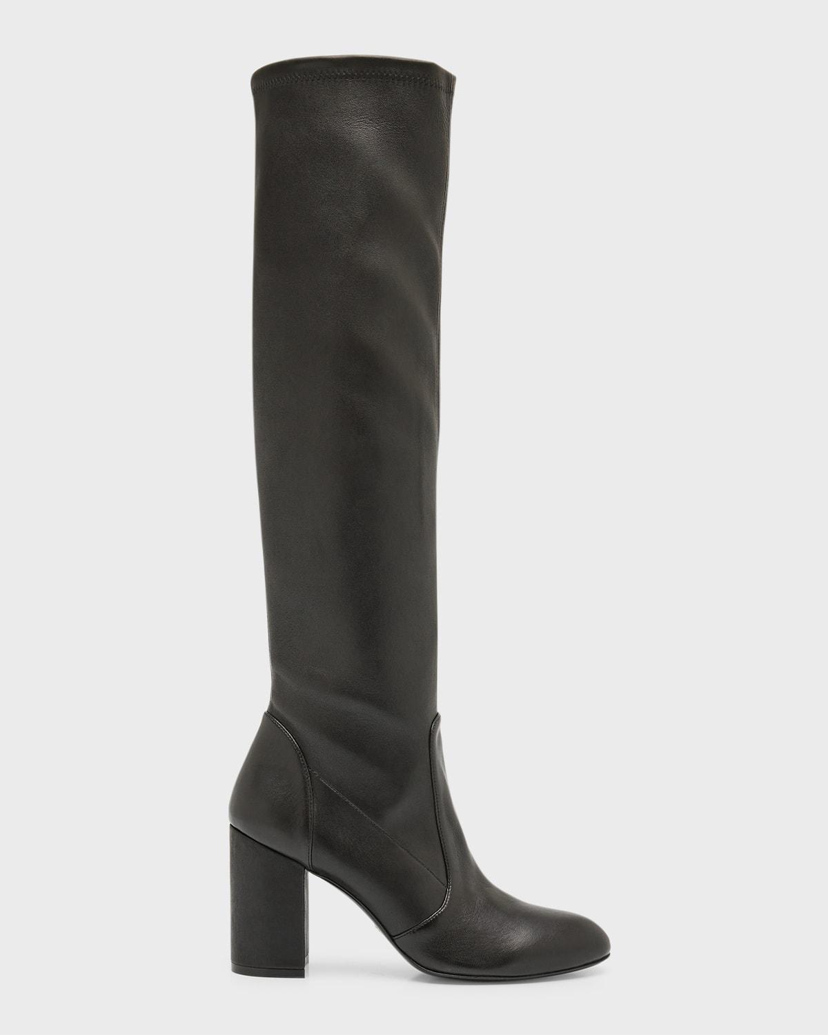 Yuliana Leather Knee Boots Product Image