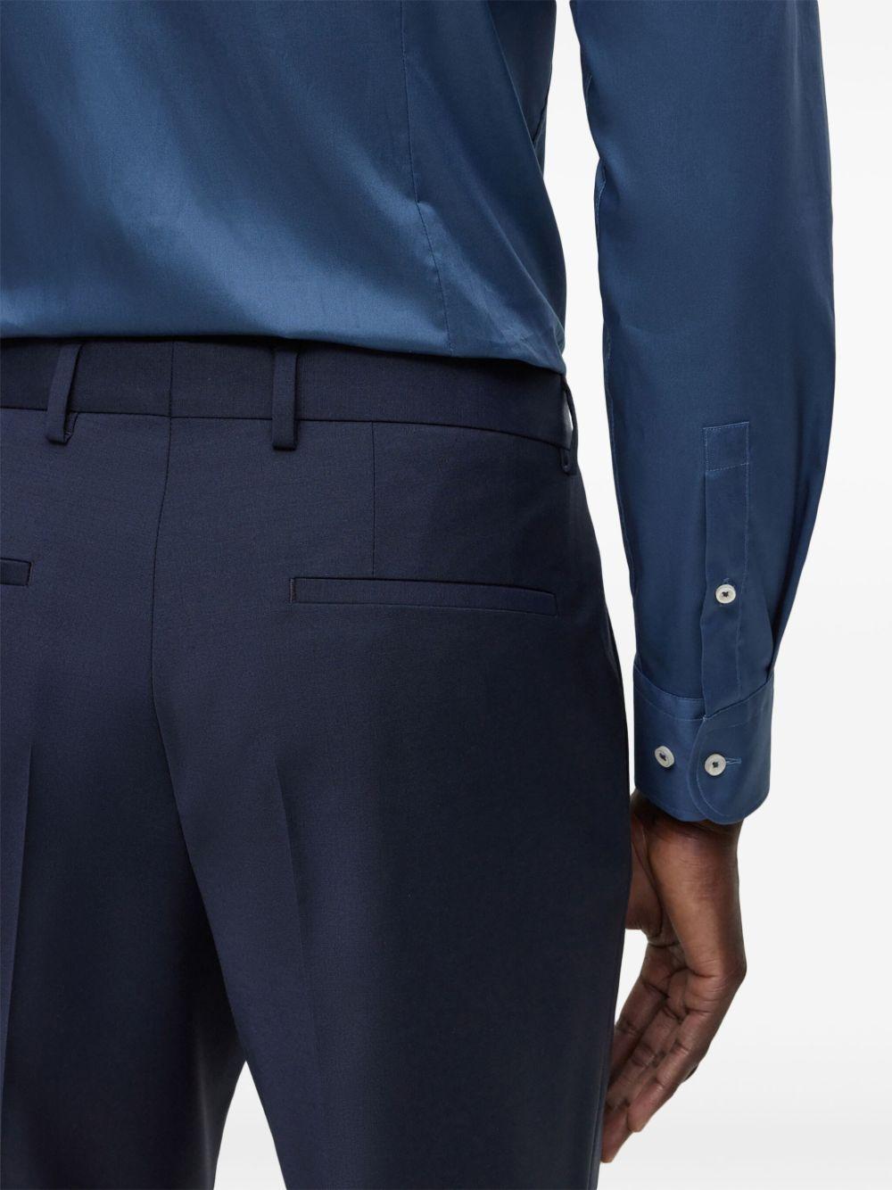slim-cut tailored trousers Product Image