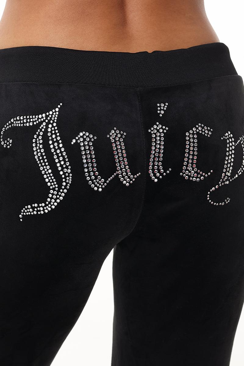 Custom Zodiac OG Big Bling Velour Track Pants Product Image