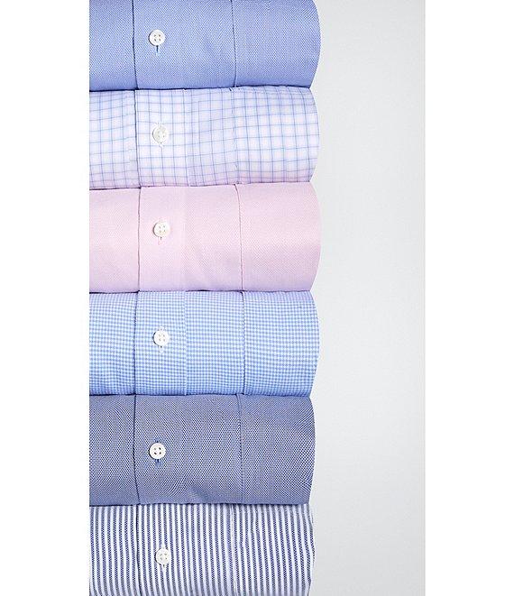 Cremieux Classic Fit Non Iron Spread Collar Printed Dress Shirt Product Image