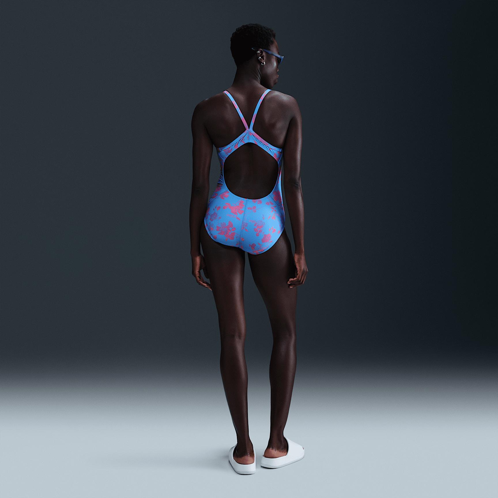 Nike Womens Swim HydraStrong Racerback One-Piece | NESSF026-001 Product Image