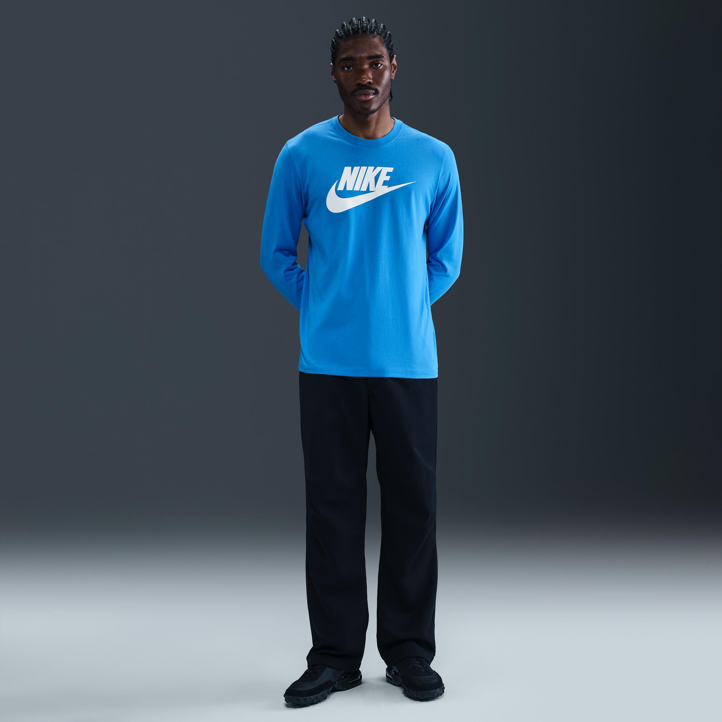 Mens Nike Sportswear Long-Sleeve T-Shirt | CI6291-435 Product Image