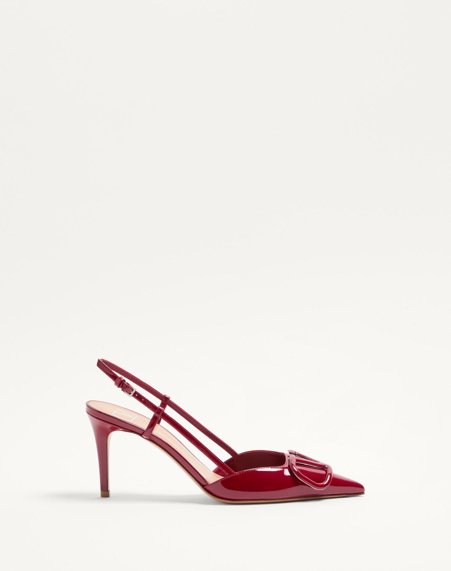 Vlogo Signature Patent Leather Slingback Pump 80Mm / 3.15 In. Product Image