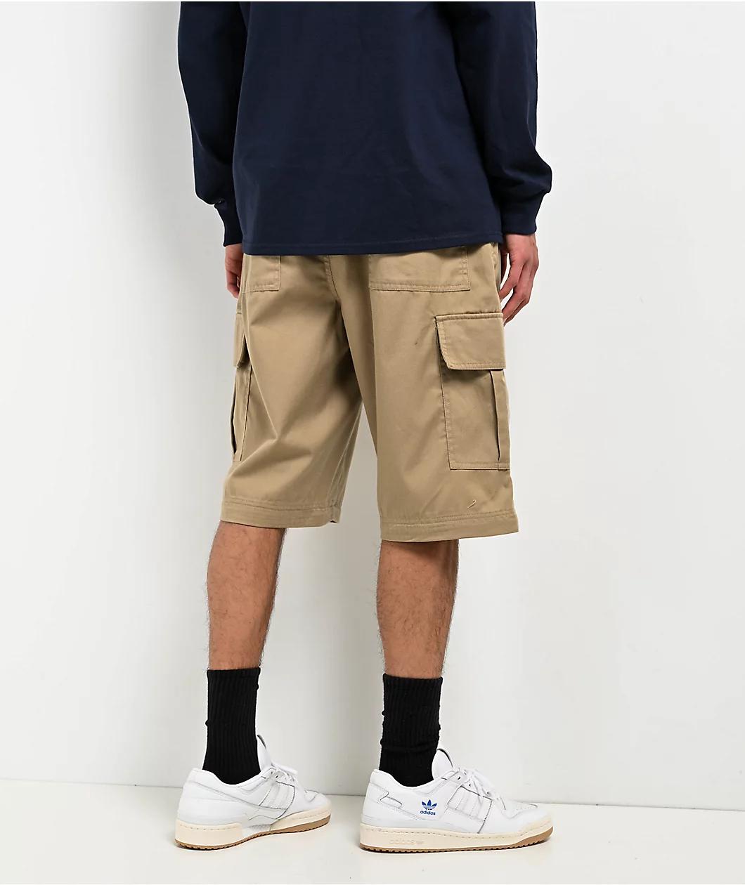 Empyre Khaki Zip Off Cargo Skate Pants Product Image