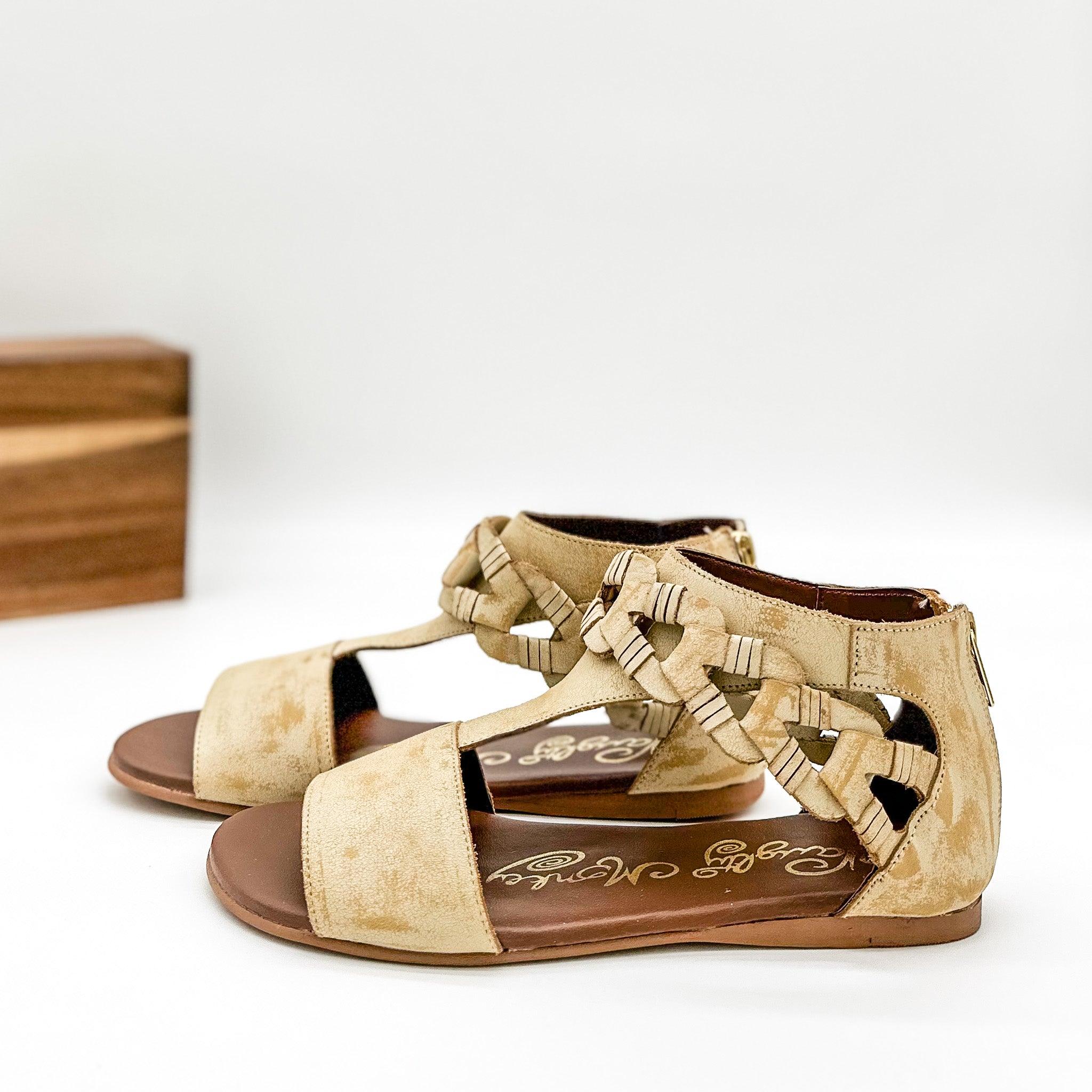 Loop D Loop Sandals in White (Online Exclusive) Product Image