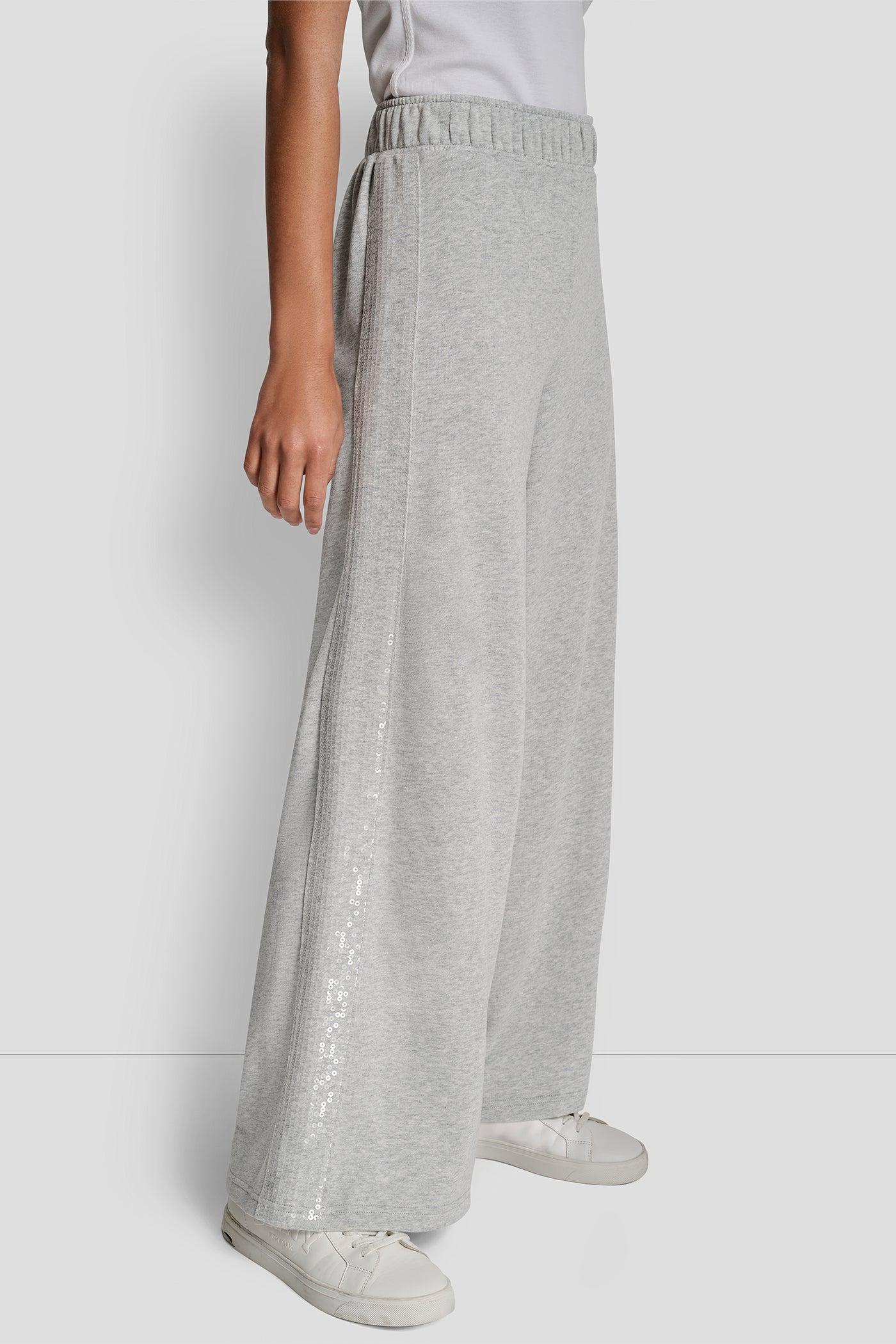 SEQUIN STRIPE WIDE LEG PANT Product Image