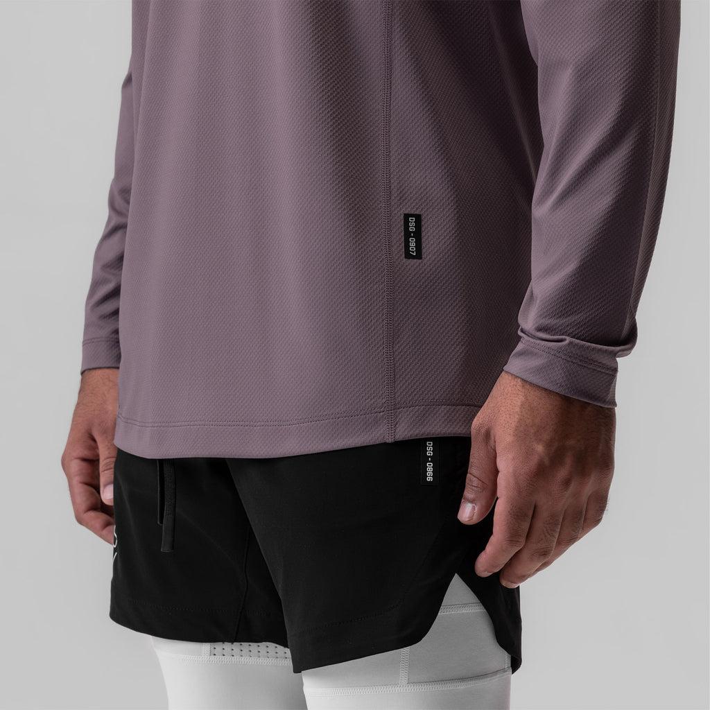 0907. AeroSilver® Training Long Sleeve - Moonscape "Space Bracket" Product Image