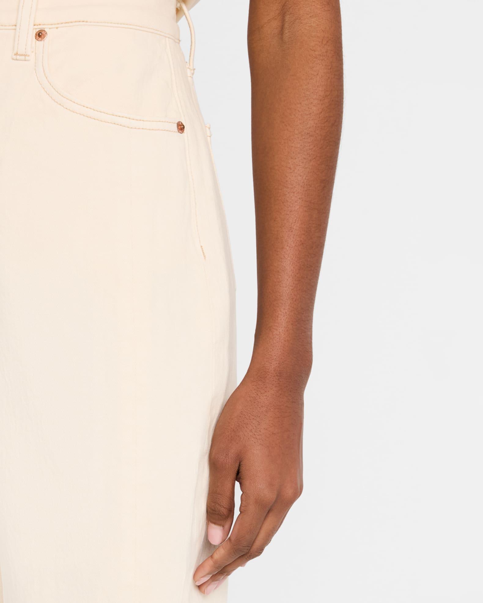 Eli High-Rise Arched-Leg Jeans Product Image