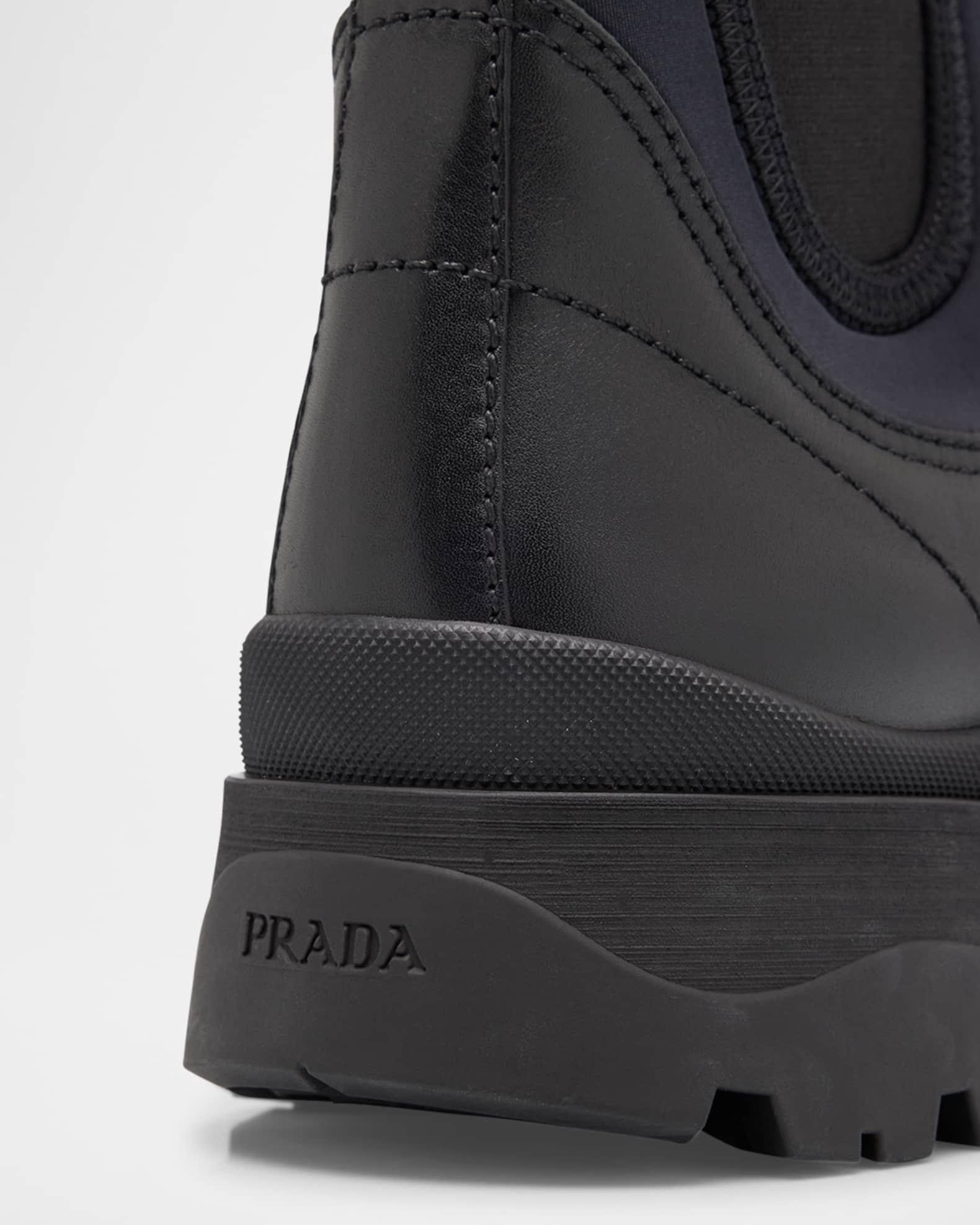 Men's Brixxen Leather and Neoprene Chelsea Boots Product Image