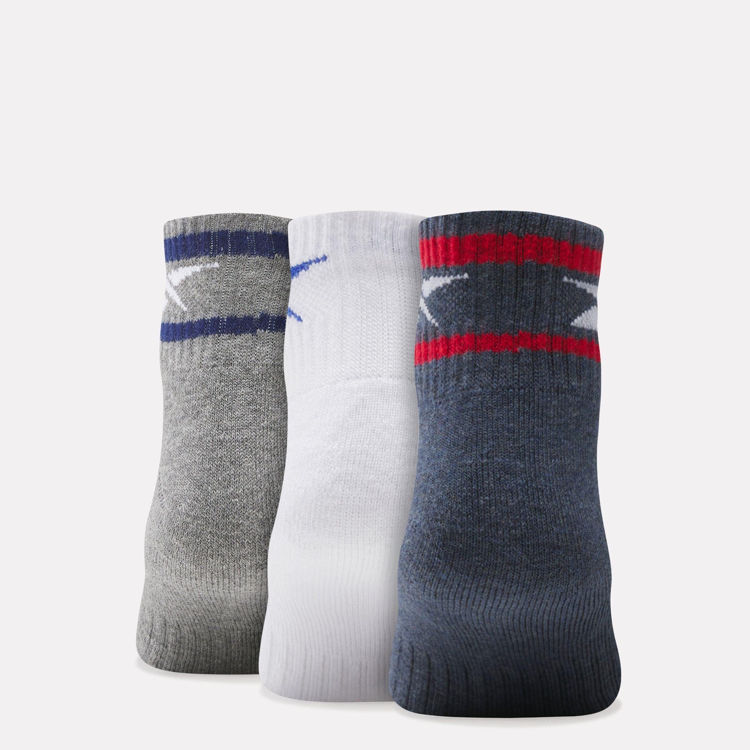 Men's 3-pack Quarter Terry Socks Male Product Image