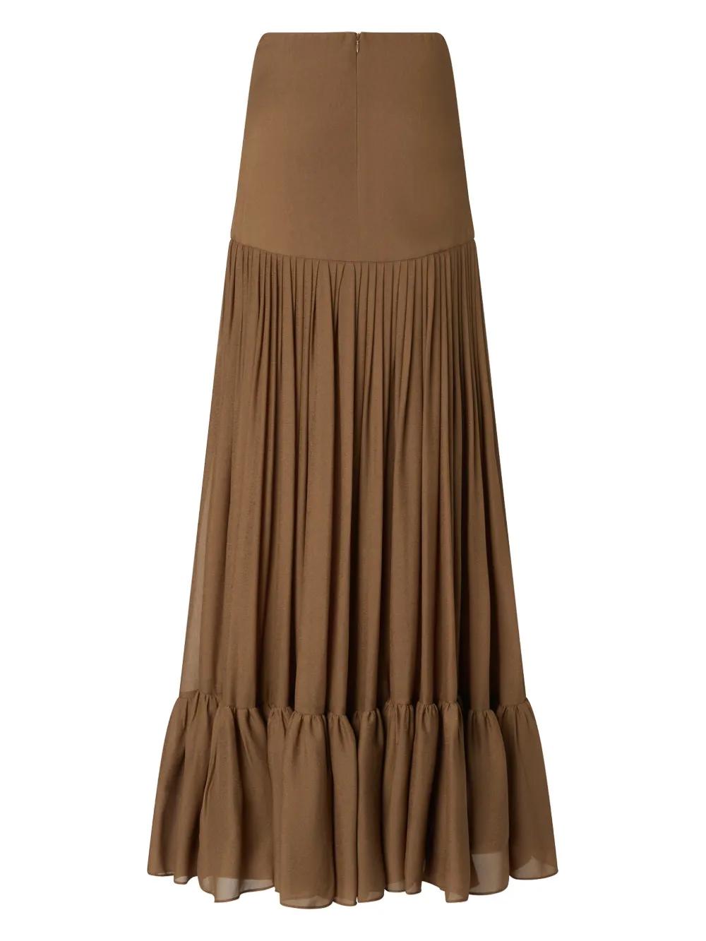 high-waisted full skirt  Product Image