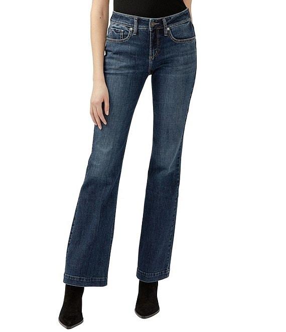 Silver Jeans Co. Suki Mid Rise Curvy Bootcut Jeans Product Image