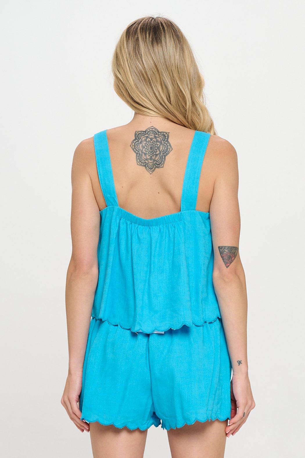 Aegean Sky Scalloped Detailed Set Product Image