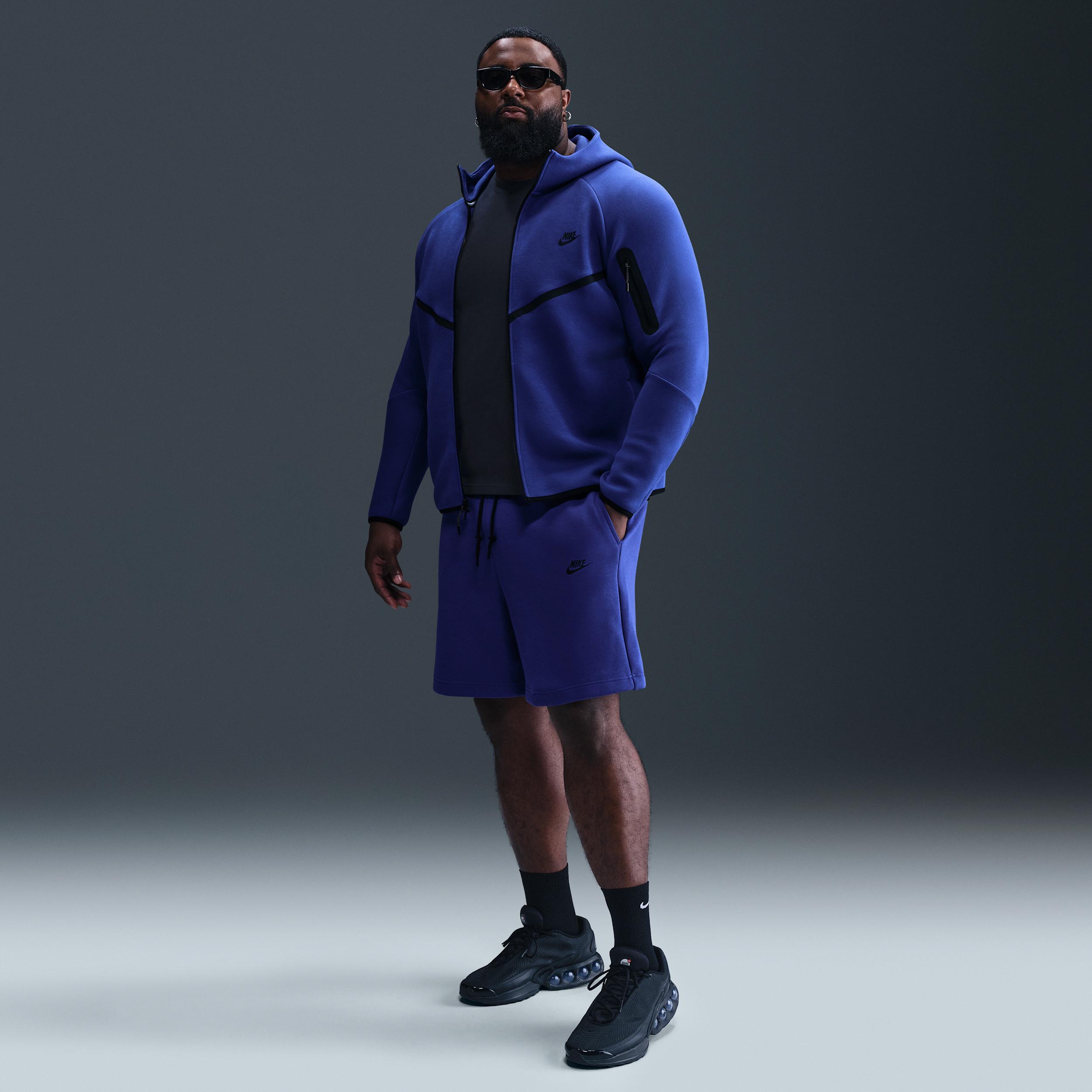 Mens Nike Sportswear Tech Fleece Shorts | FB8171-539 Product Image