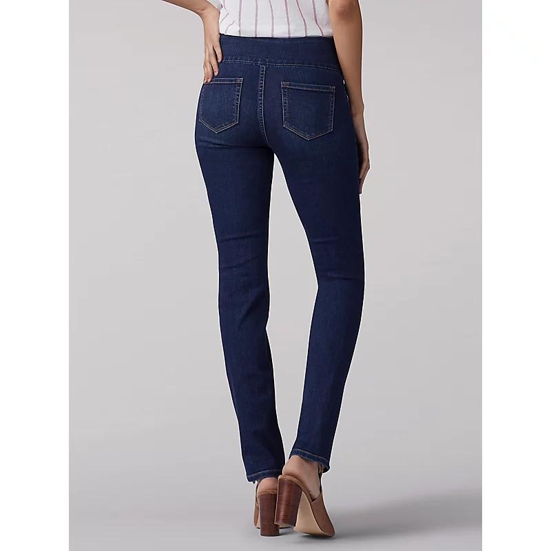 Womens Sculpting Slim Fit Pull On Jeans Product Image