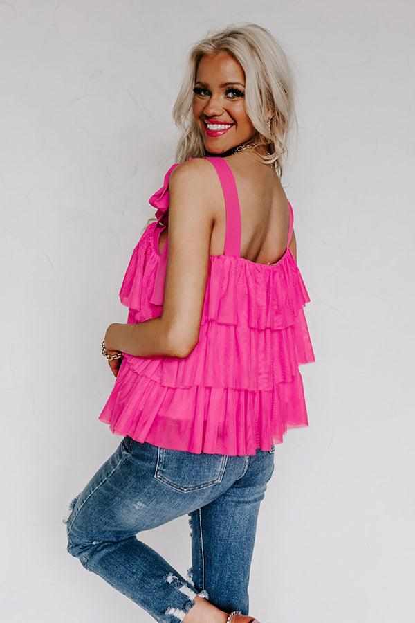 Big Deal Ruffle Top Product Image