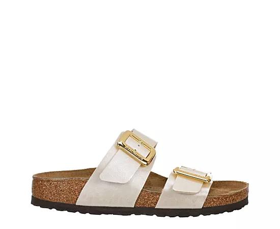 Birkenstock Womens Sydney Luxe Buckle Footbed Sandal Product Image