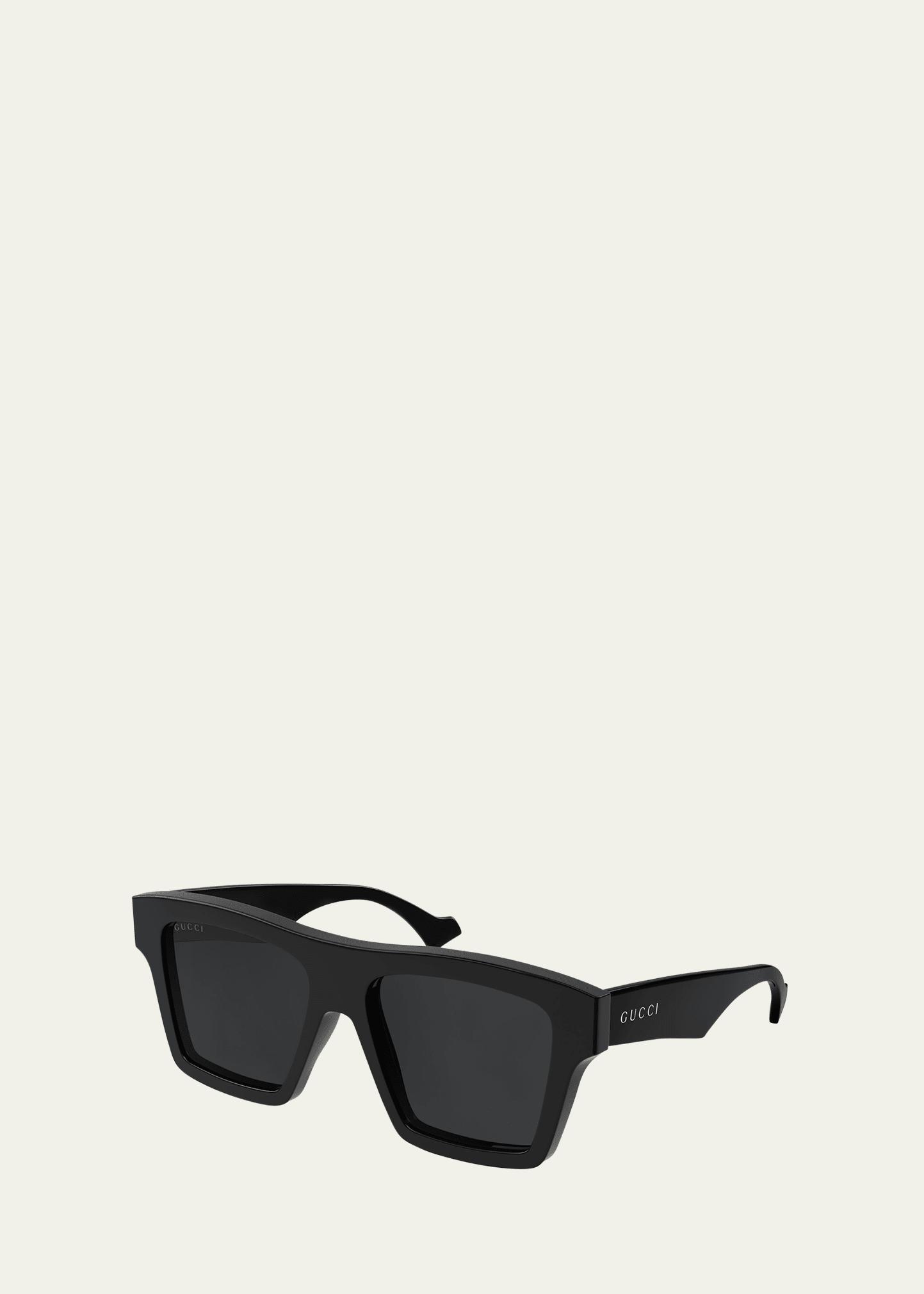 Mens Square Acetate Sunglasses Product Image